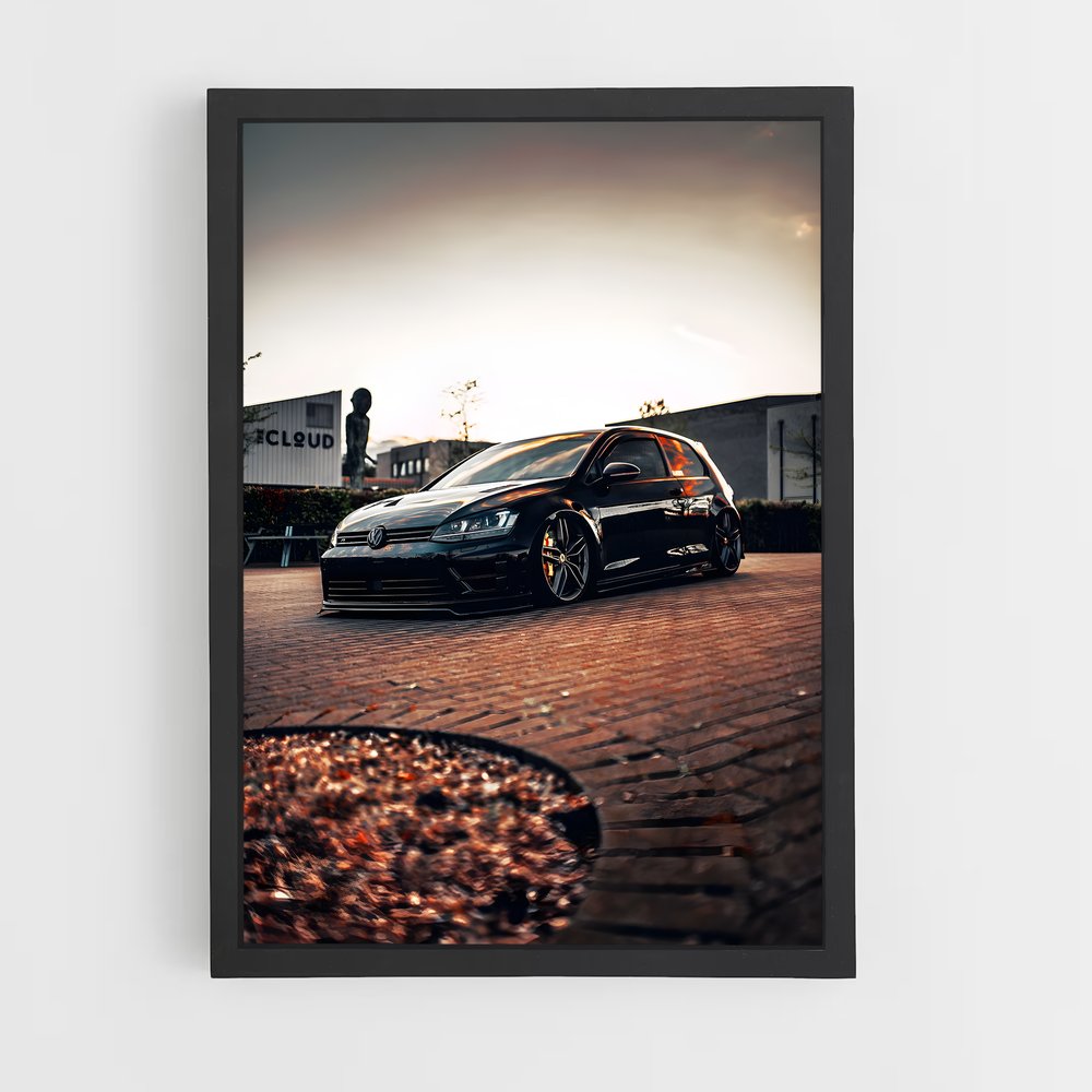 Poster L'Allure Noire – affiche Volkswagen (vue 2)